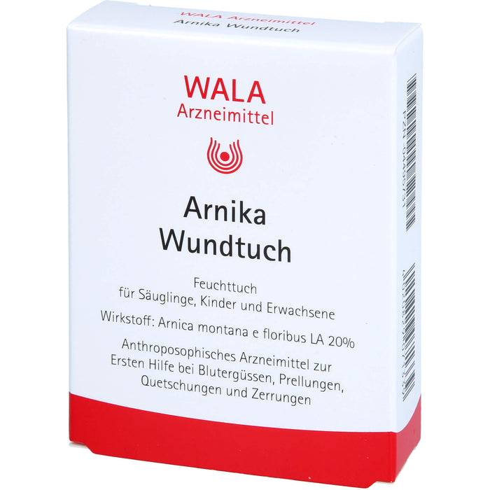 WALA Arnika Wundtuch, 5 pc Tissus