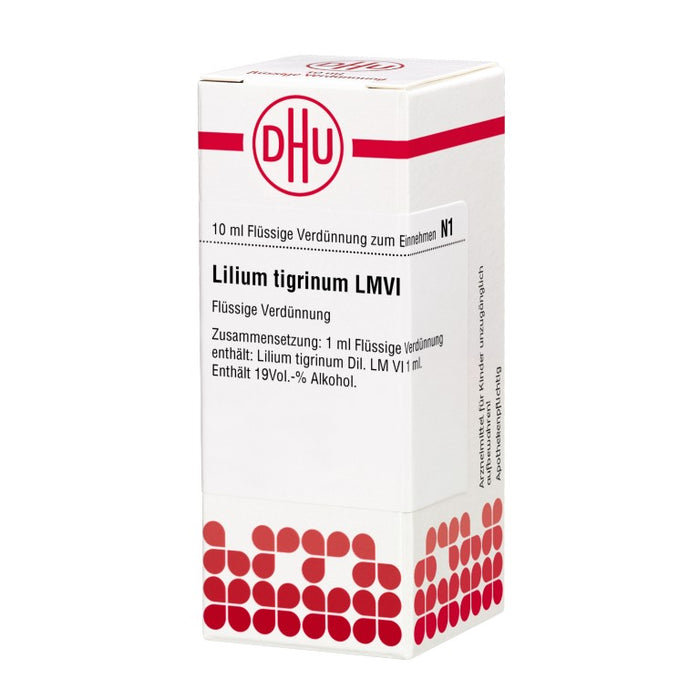 Lilium tigrinum LM VI DHU Dilution, 10 ml Lösung