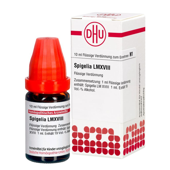 Spigelia LM XVIII DHU Dilution, 10 ml Lösung