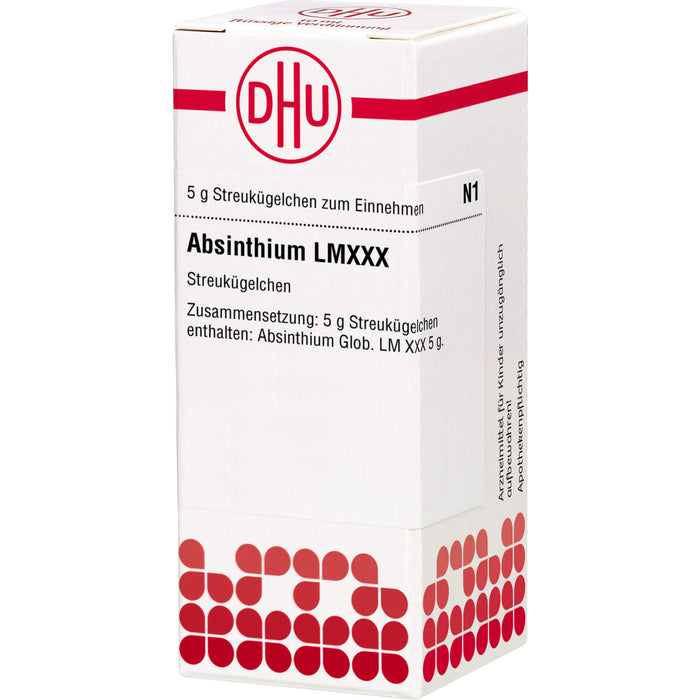 DHU Absinthium LM XXX Streukügelchen, 5 g Globules