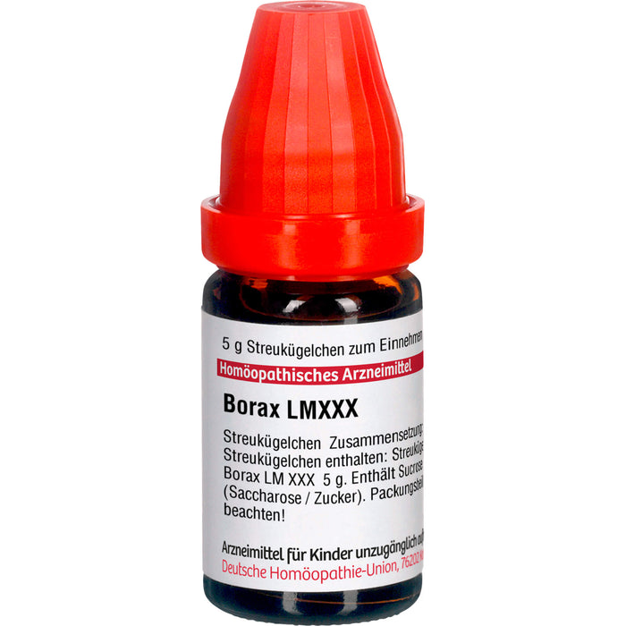 Borax LM XXX DHU Globuli, 5 g Globuli