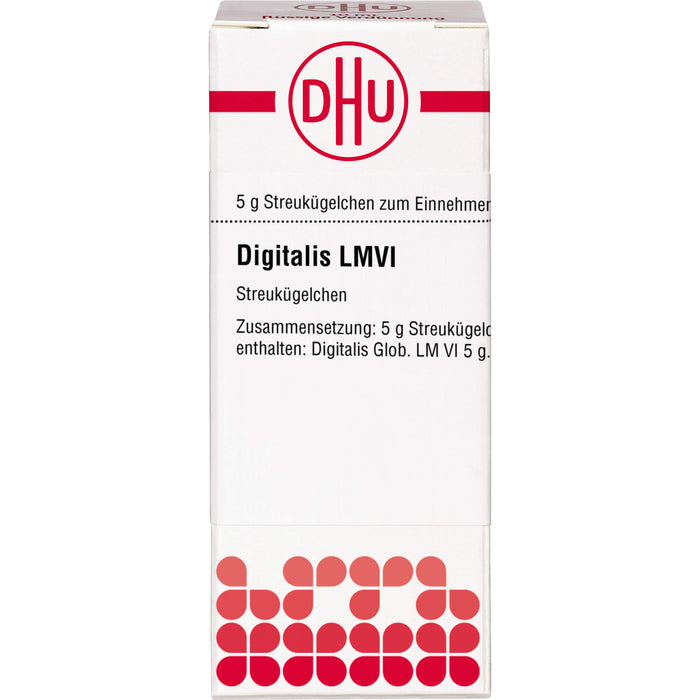 DHU Digitalis LM VI Streukügelchen, 5 g Globules