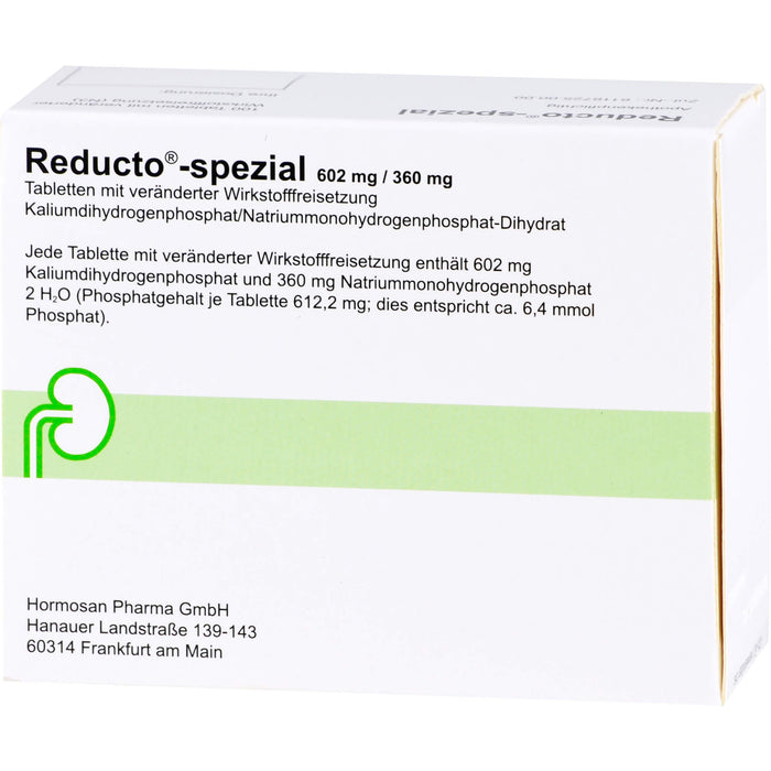 Reducto spezial 602 mg/360 mg Tabletten mit veränderter Wirkstofffreisetzung, 100 St. Tabletten