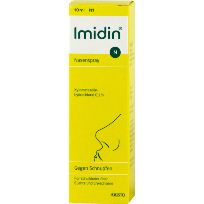 Imidin N Nasenspray, 10 ml Solution