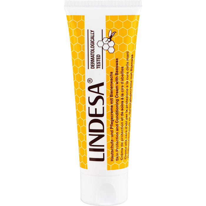 LINDESA Hautschutz- und Pflegecreme mit Bienenwachs, 75 ml Crème