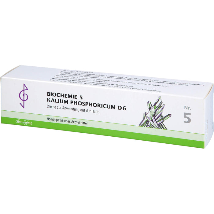 Biochemie 5 Kalium phosphoricum Bombastus D6 Creme, 100 ml CRE