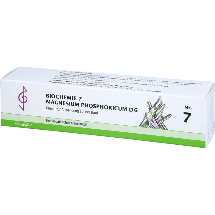 Bombastus Biochemie 7 Magnesium Phosphoricum D6 Creme, 100 ml Creme