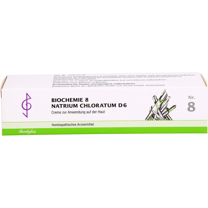 Bpmbastus Biochemie 8 Natrium chloratum D6 Creme, 100 ml Cream