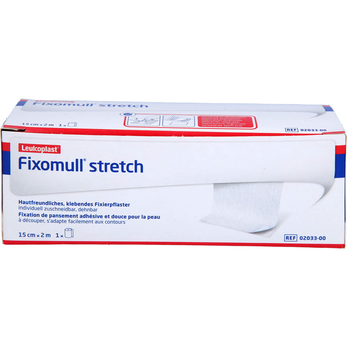 Fixomull Stretch 15cm x 2m, 1 St