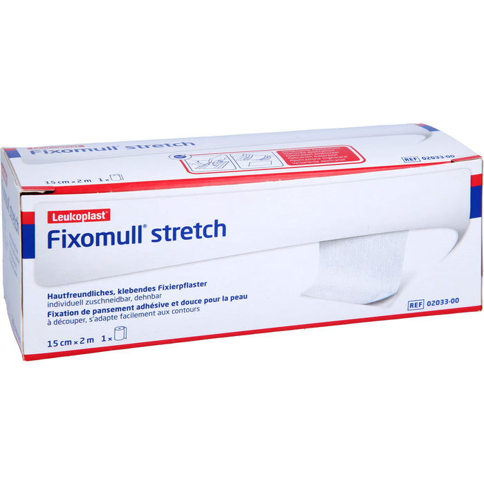 Fixomull Stretch 15cm x 2m, 1 St