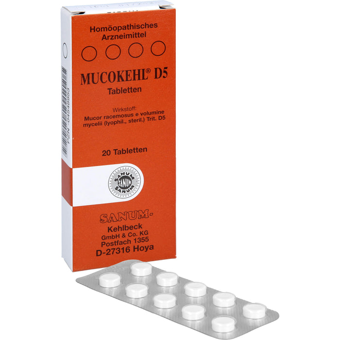 MUCOKEHL D5 Tabletten, 20 St. Tabletten