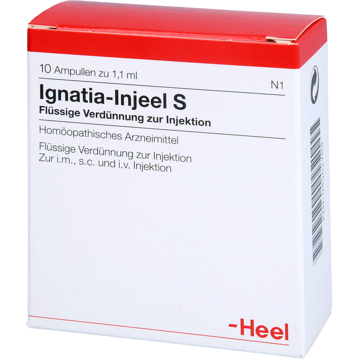 Heel Ignatia-Injeel S flüssige Verdünnung, 10 pc Ampoules