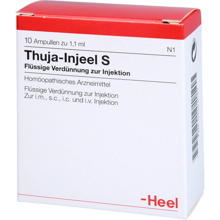 Thuja-Injeel S flüssige Verdünnung, 10 St. Ampullen