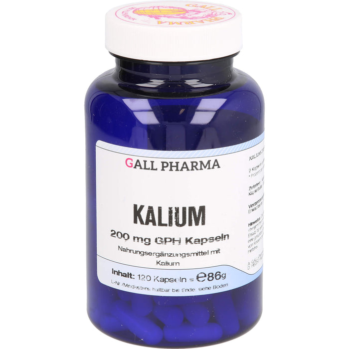 GALL PHARMA Kalium 200 mg GPH Kapseln, 120 pcs. Capsules