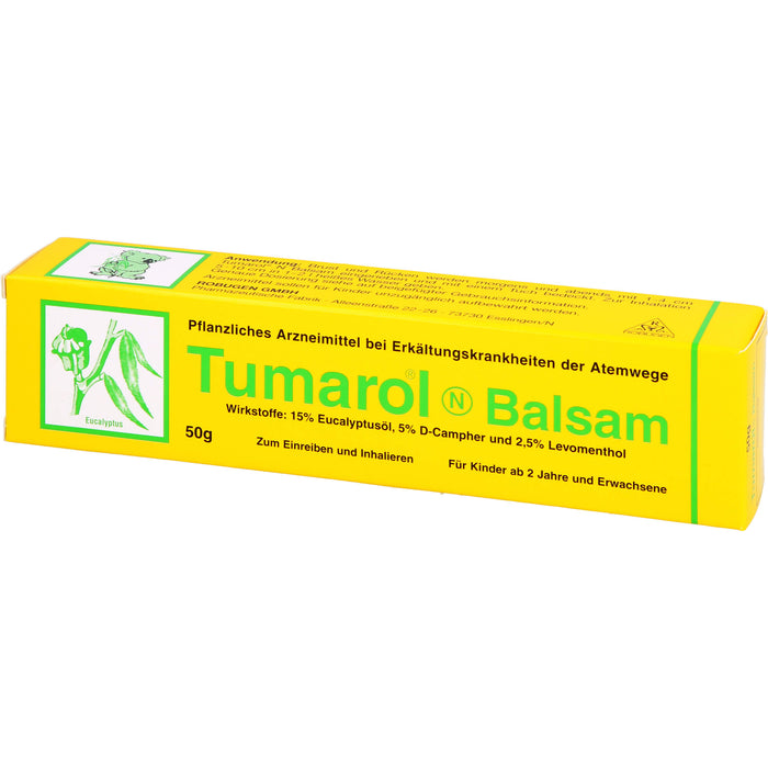 Tumarol N Balsam bei Erkältungskrankheiten der Atemwege, 50 g Creme