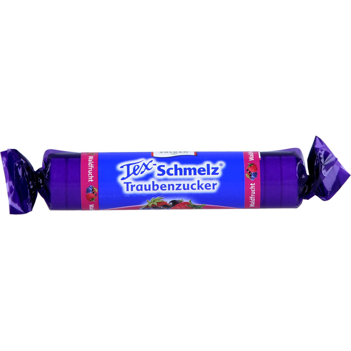 Tex-Schmelz Traubenzucker Waldfrucht  Bonbons, 33 g Candies