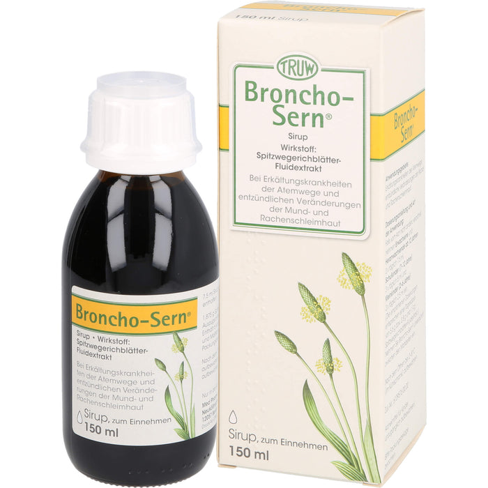 Broncho-Sern Sirup bei Erkältungskrankheiten der Atemwege, 150 ml Solution