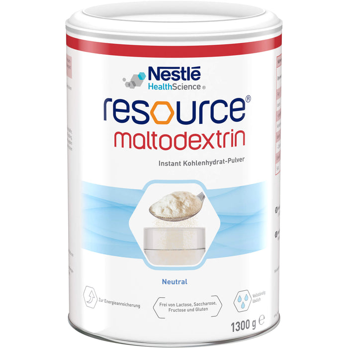 Resource Maltodextrin Instant Kohlenhydrat-Pulver, 1300 g Poudre