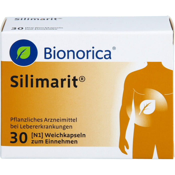 Silimarit Weichkapseln bei Lebererkrankungen, 30 pcs. Capsules