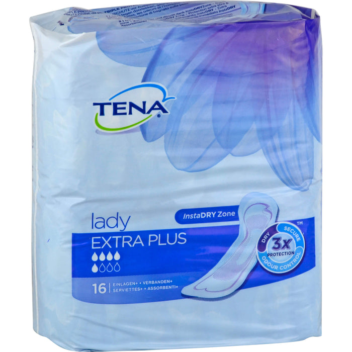 TENA Lady Extra Plus Einlagen, 16 pcs. Insoles