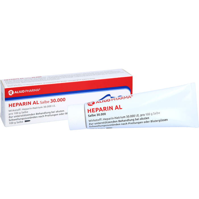 Heparin AL Salbe 30.000 bei Schwellungen, 100 g Ointment