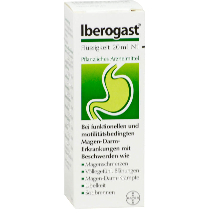 Iberogast Classic bei funktionellen und motilitätsbedingten Magen-Darm-Erkrankungen, 20 ml Solution