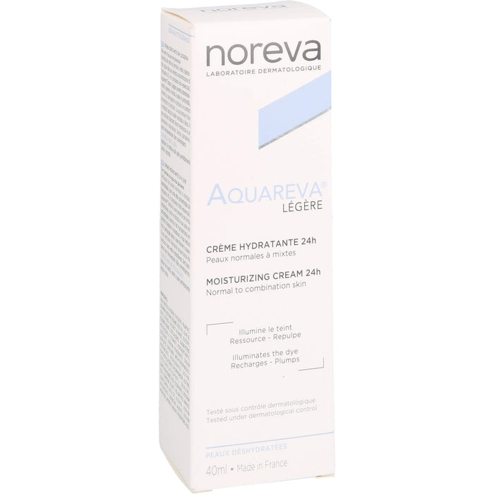 noreva Aquareva Feuchtigkeitscreme 24h, 40 ml Crème