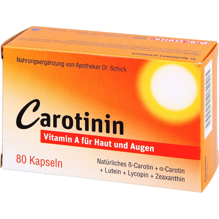 Carotinin Kapseln, 80 pc Capsules