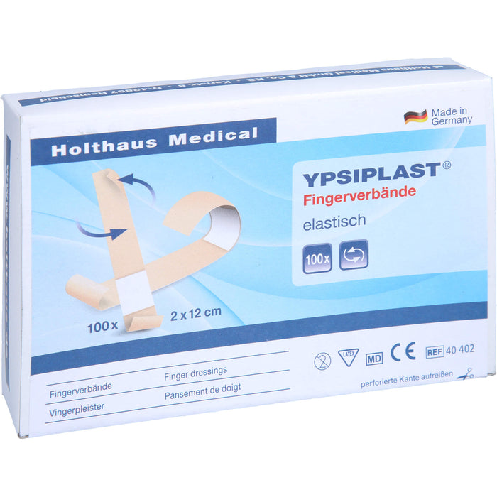 Fingerverbände elastisch YPSIPLAST 2x12cm, 100 St