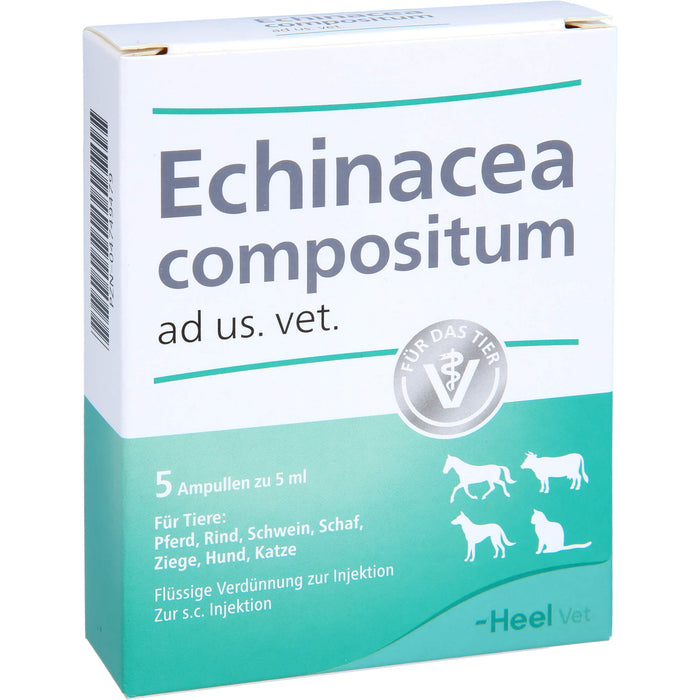 Heel Echinacea compositum ad us. vet. flüssige Verdünnung, 5 pc Ampoules