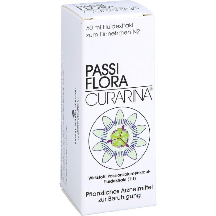 PASSIFLORA CURARINA Fluidextrakt zur Beruhigung, 50 ml Lösung