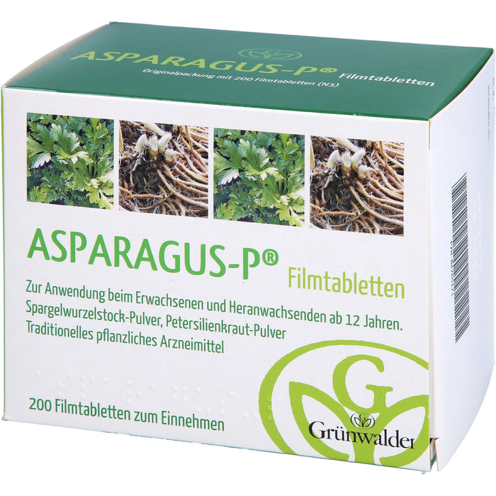 Asparagus-P Filmtabletten, 200 pc Tablettes