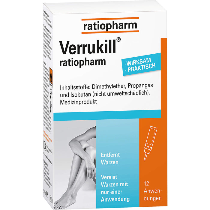 Verrukill-ratiopharm Spray zur Vereisung von Warzen, 50 ml Lösung