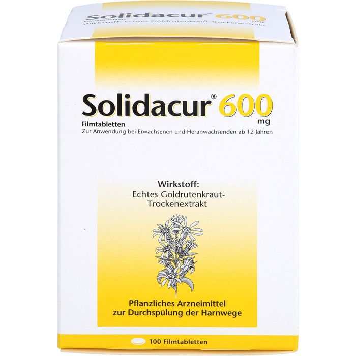 Solidacur 600 mg Filmtabletten zur Durchspülung der Harnwege, 100 pcs. Tablets