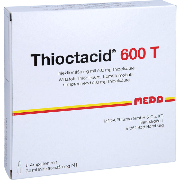 Thioctacid 600 T Inj.-Lsg., 5X24 ml ILO