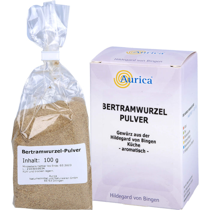 Bertramwurzelpulver Aurica, 100 g PUL