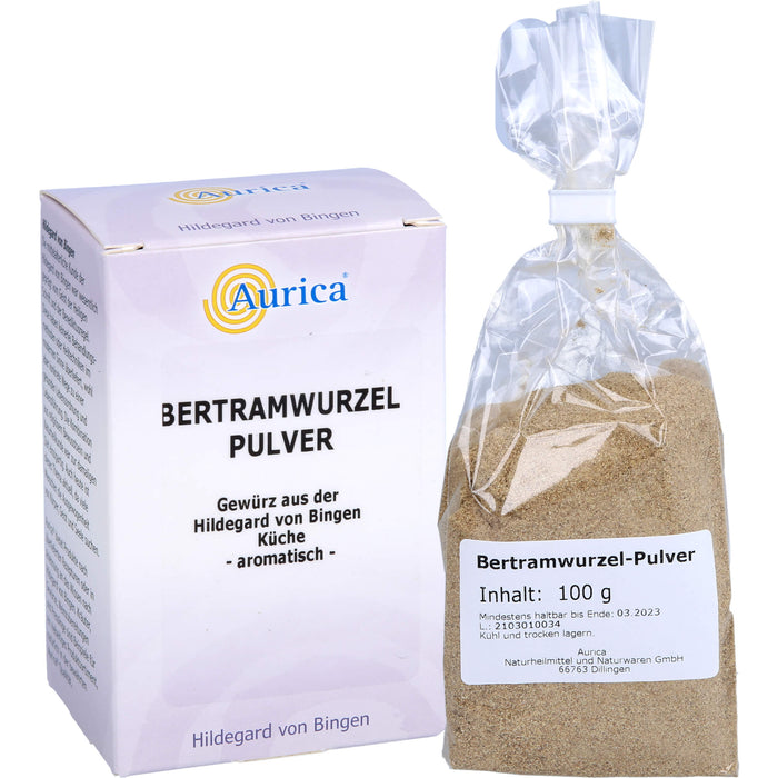 Bertramwurzelpulver Aurica, 100 g PUL