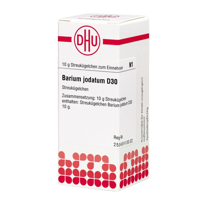 Barium jodatum D30 DHU Globuli, 10 g Globuli