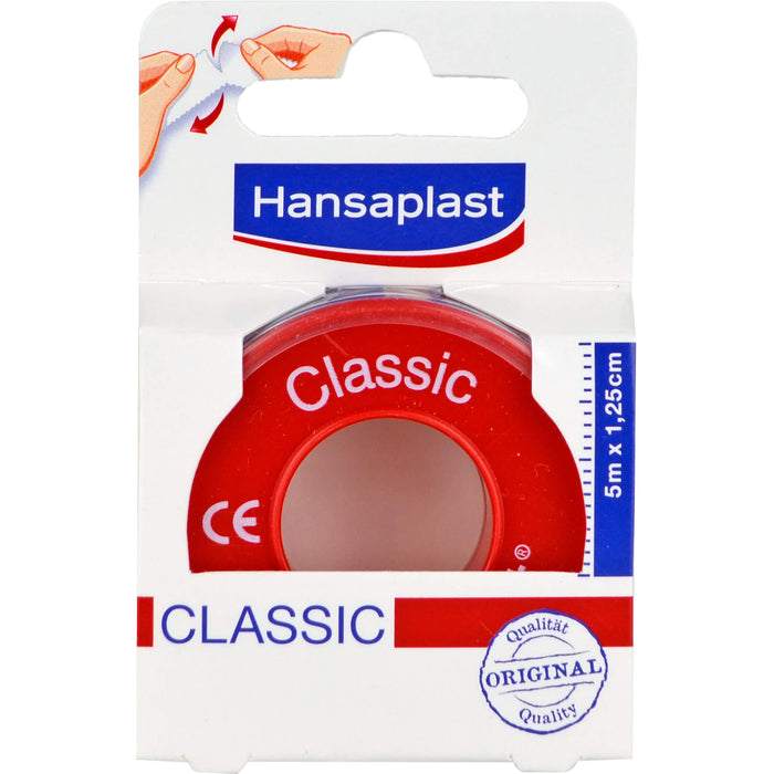 Hansaplast Classic Fixierpflaster 5 m x 1,25 cm, 1 pcs. Patch