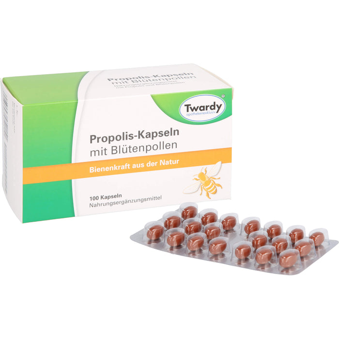 Twardy Propolis-Kapseln mit Blütenpollen, 100 pcs. Capsules