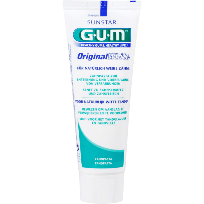 GUM original white Zahnpasta, 75 ml Toothpaste