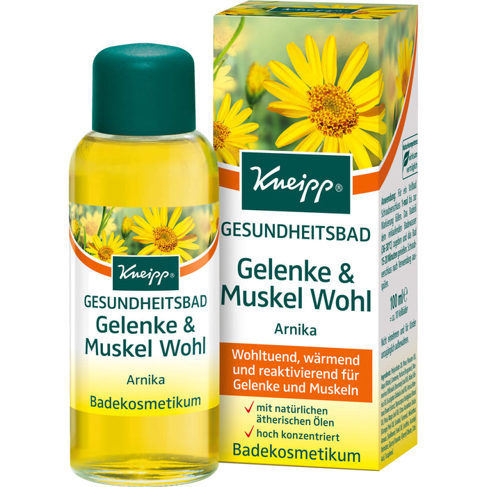 Kneipp Gesundheitsbad Gelenke & Muskel Wohl Arnika, 100 ml BAD