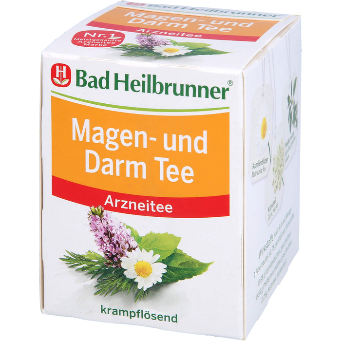 Bad Heilbrunner Magen- und Darm Tee, 8 St. Filterbeutel