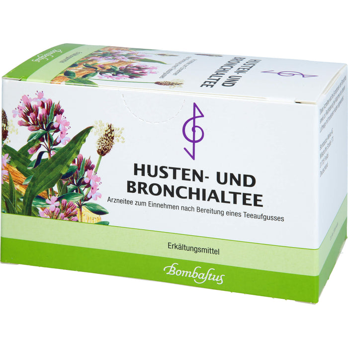 Bombastus Husten- und Bronchialtee Erkältungsmittel, 20 pc Sac filtrant