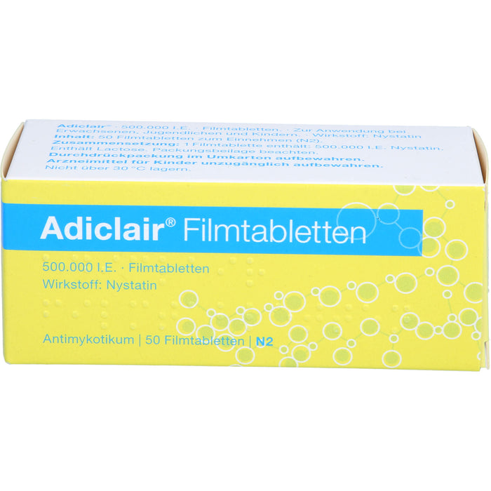 Adiclair Filmtabletten Antimykotikum, 50 pc Tablettes