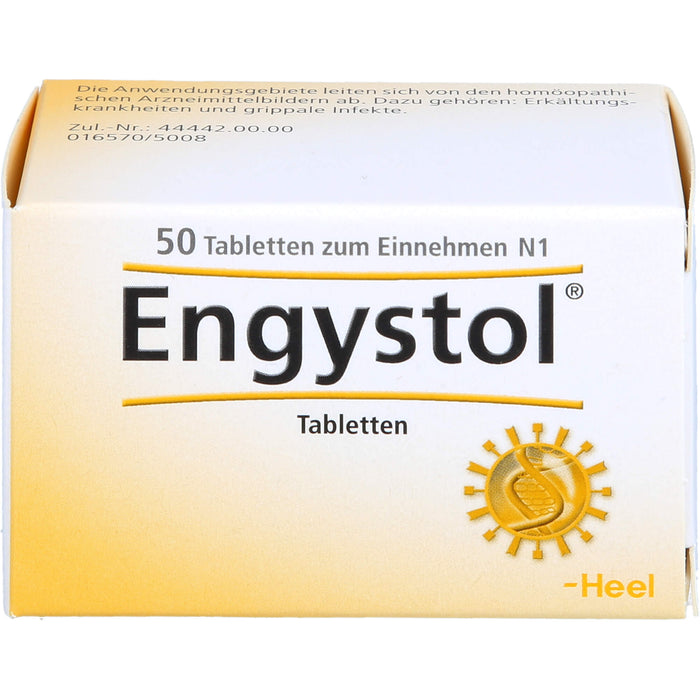 Engystol Tabletten bei Erkältungskrankheiten, 50 pc Tablettes