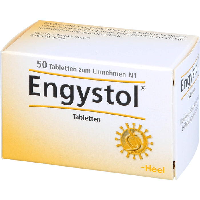 Engystol Tabletten bei Erkältungskrankheiten, 50 St. Tabletten