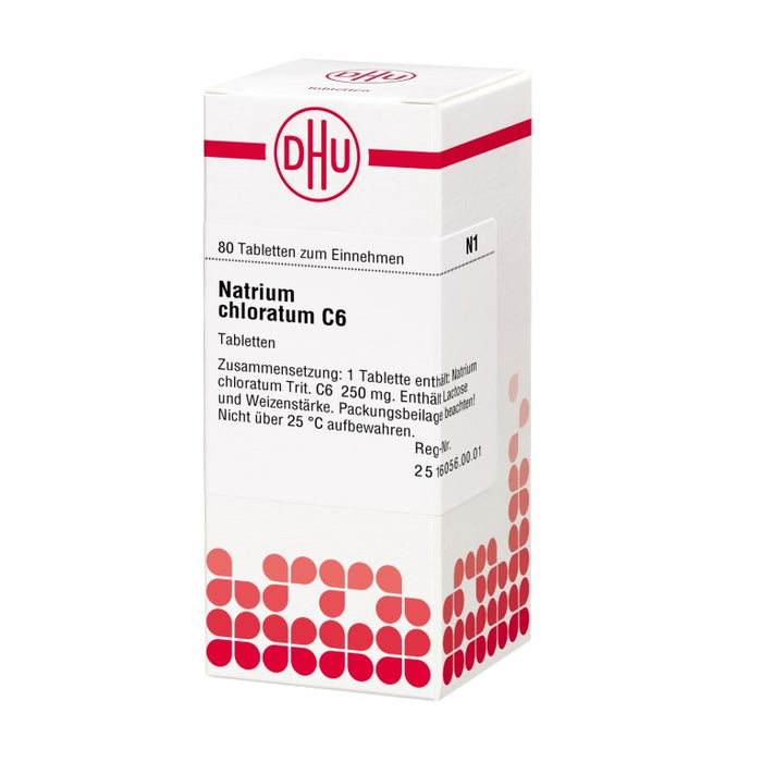 DHU Natrium chloratum C6 Tabletten, 80 pcs. Tablets