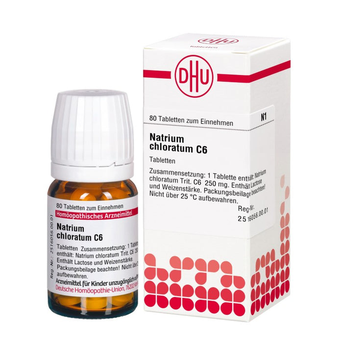 DHU Natrium chloratum C6 Tabletten, 80 pcs. Tablets