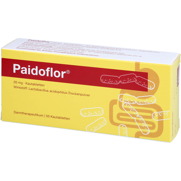 Paidoflor Kautabletten, 50 St KTA